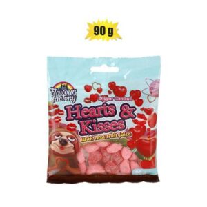 Sweet gummy ff hearts & kisses 90g (th)