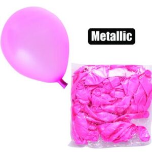 Balloons helium 1pc metallic pink f-01