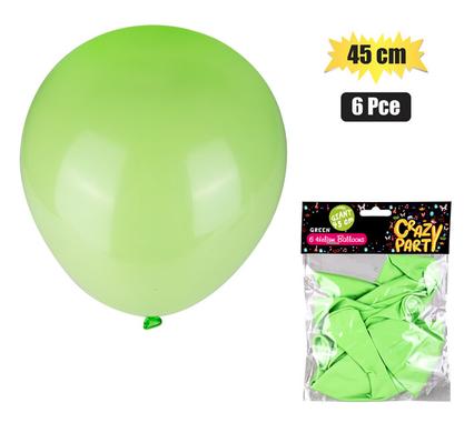 Balloons giant 6pc green f-02