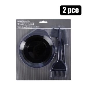 Tinting bowl+2pce application brushes