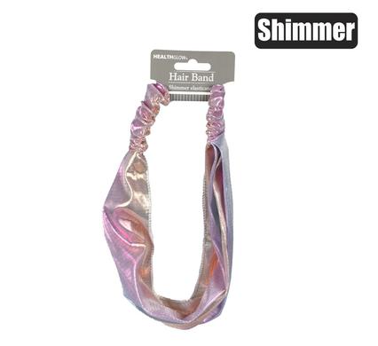 Hair band shimmer elasticated