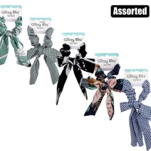 Hair band with scarf tail