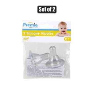 Baby-bottle-teats set-of-2 carded