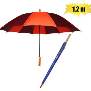 Umbrella golf 8-rib two-tone 1.2m dia