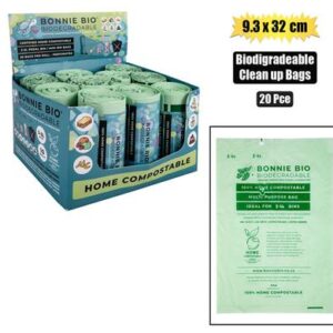 Bonnie bio bags biodegrade 3-5l-20's