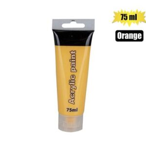 Art+craft paint acrylic 75ml orange past