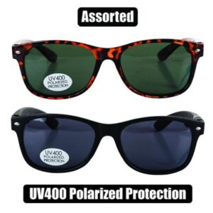 Sunglass pol/unisex classic wayfarer