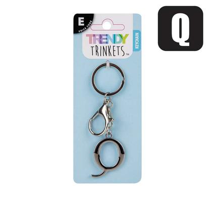 Keychain alpha metal q