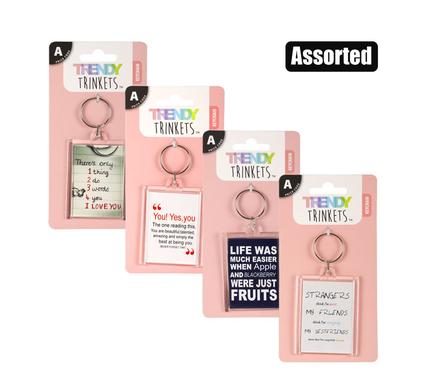 Keychain photo holder 6.5x4.5cm