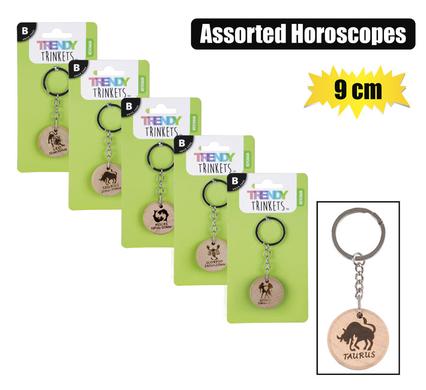 Keychain horoscope 9cm