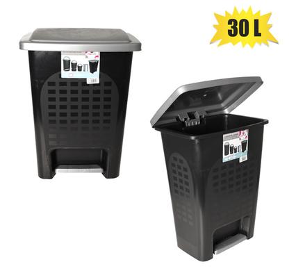 Wastepaper bin 32l pedal