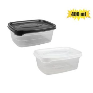 Container trendy rect 400ml