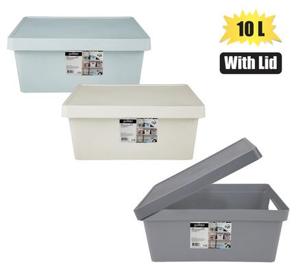 Storage box pl vinto design 10l w/lid