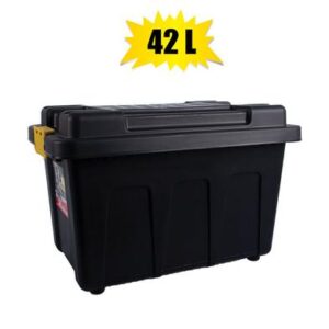Storage box black 42l