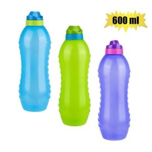 Water bottle 600ml easy grip