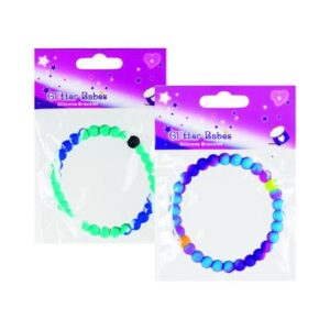 Jewellery bracelet silicone asstd