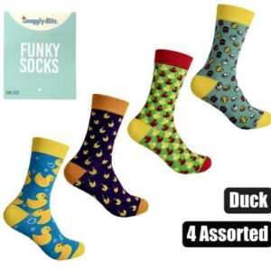 Socks unisex duck designs