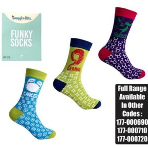 Socks unisex zodiac taurus/gemini/cancer