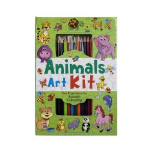 Book activity animal art kit
