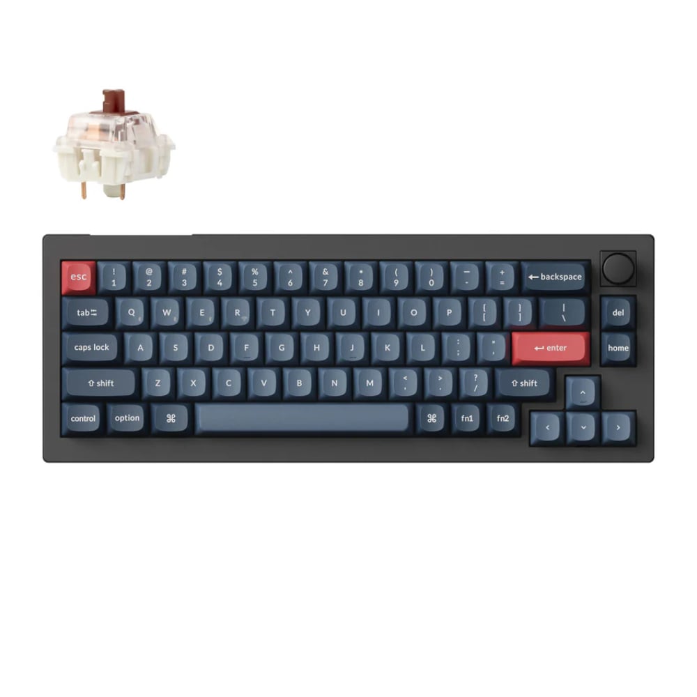 Keychron V2 Max 65% RGB Mechanical Keyboard - Gateron Jupiter Brown - Image 2
